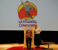 Adrians Ginters – Nacionālās skaļās lasīšanas sacensību finālā