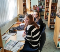 Bibliotekārās stundas Ainažu bibliotēkā