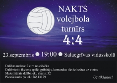 Pirmais Nakts volejbola turnīrs