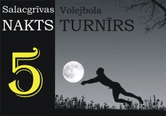 Nakts volejbola turnīrs aizvadīs 5 sezonu