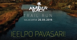 Pārbaudi sevi Amber Race skriešanas un peldēšanas sacensībās