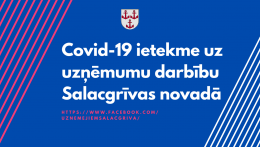 APTAUJA - COVID-19 ietekme uz uzņēmumu darbību novadā