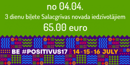 Biļetes uz Positivus festivālu
