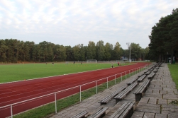 Zvejnieku parka stadionā darbi turpināsies