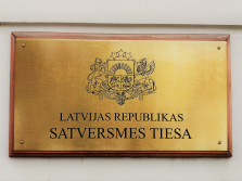 Satversmes tiesā ierosināta lieta