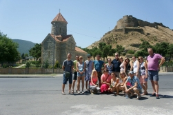 Klusie smiekli Gruzijas kalnos